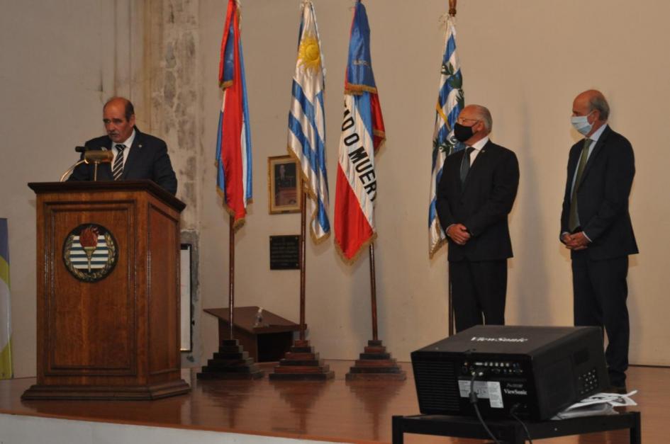 Asunción del Gral. (R) Mag. Hebert Fígoli como Director General del CALEN