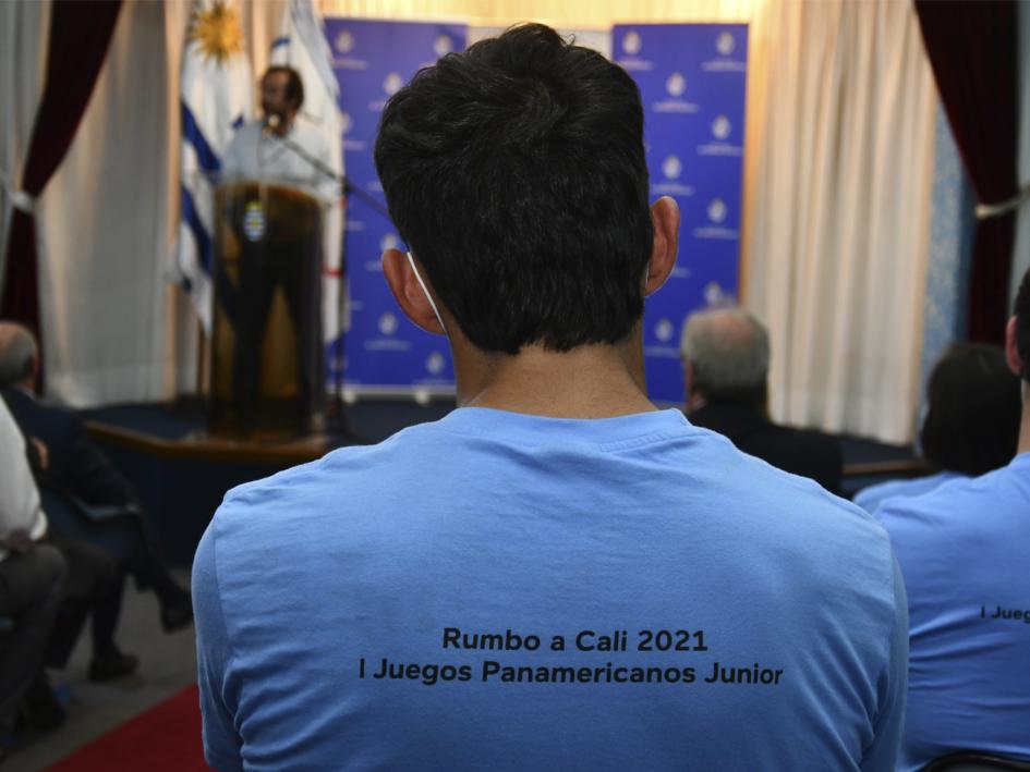 Entrega de Pabellón a deportistas uruguayos Entrega de Pabellón a deportistas uruguayos