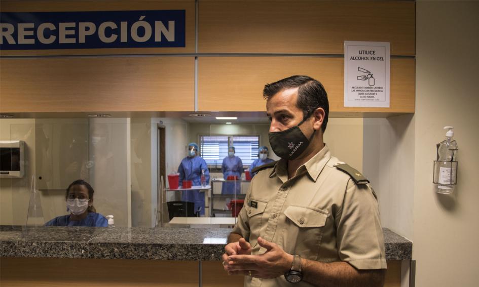 Todo listo en Hospital Militar Todo listo en Hospital Militar