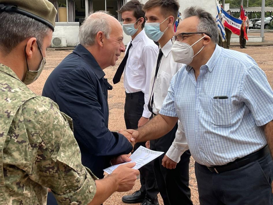 Ministro en acto de inicio de cursos Ministro en acto de inicio de cursos