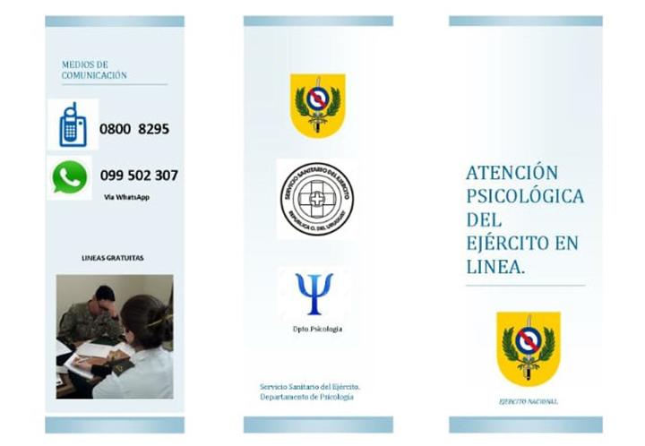 Atención, contención y orientación psicológica Linea gratuita de atención psicológica