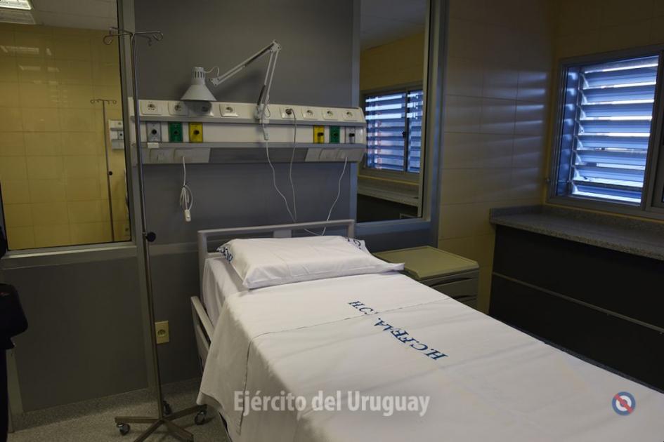 Nueva habitación del Hospital Central de las Fuerzas Armadas Nueva habitación del Hospital Central de las Fuerzas Armadas