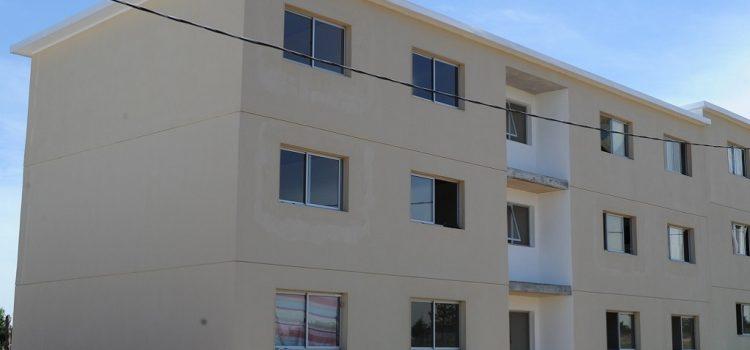 Viviendas del personal del las Fuerzas Armadas Complejo habitacional en etapa de finalización, luego del apoyo del Ministerio de Defensa Nacional
