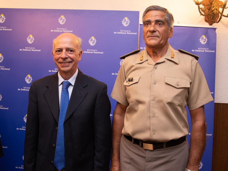 Ministro García y Gral. Rosales