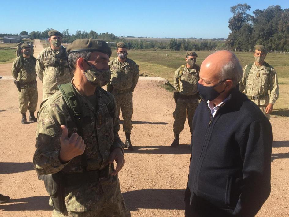 Ministro García y Gral. Fregossi