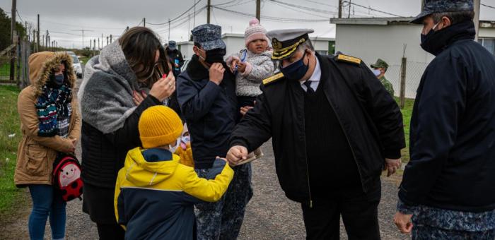 Inauguración de viviendas de servicio de la Armada Nacional