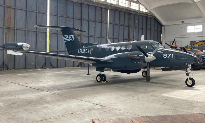 Aeronave de la Aviación Naval recuperada Aeronave de la Aviación Naval recuperada
