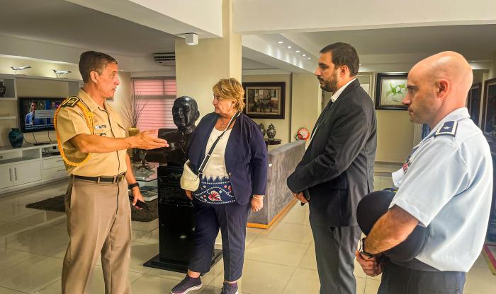 Ministra de Defensa en Feria Internacional LAAD Defensa y Seguridad Ministra de Defensa en Feria Internacional LAAD Defensa y Seguridad