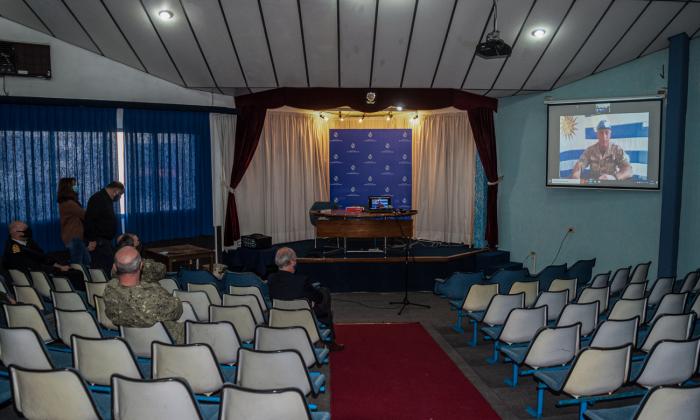 Teleconferencia desde Goma