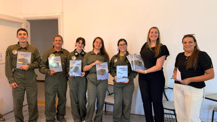 Entrega de materiales educativos