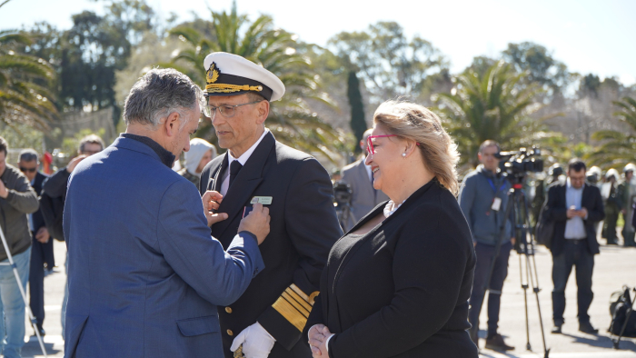 Asumió el nuevo comandante en jefe de la Armada Nacional