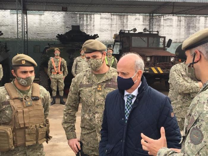 Ministro García en Treinta y Tres