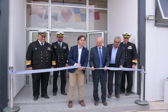 Inauguración base naval de Fray Bentos