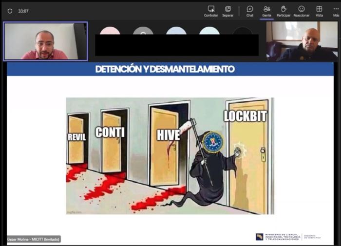 Presentación del Director de Ciberseguridad de Costa Rica Presentación del Director de Ciberseguridad de Costa Rica