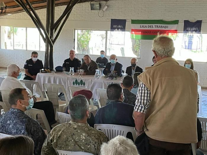 Reunión en Artigas por seguridad rural Reunión en Artigas por seguridad rural