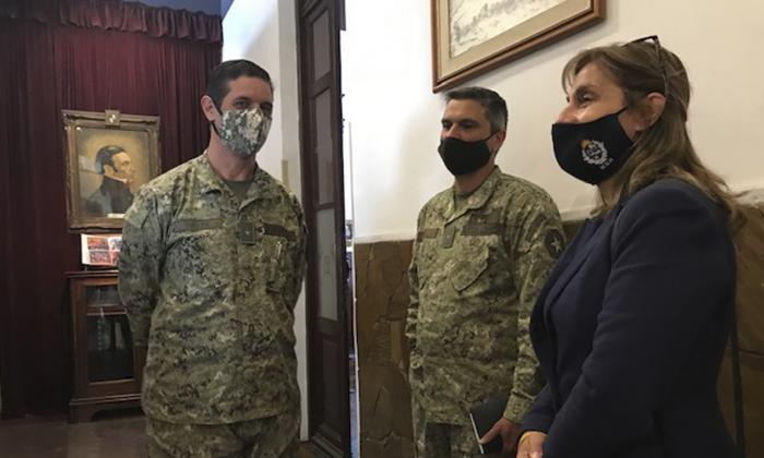 Directora General de Servicios Sociales, Roxana Berois visita dependencias militares en el interior del país Directora General de Servicios Sociales, Roxana Berois visita dependencias militares en el interior del país