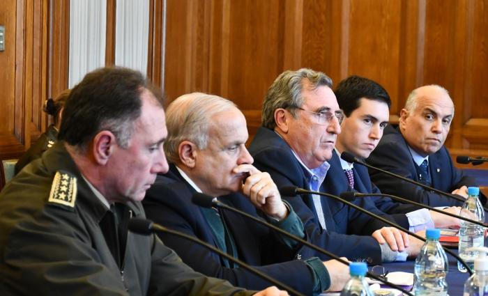 Ministro y autoridades del MDN Ministro y autoridades del MDN