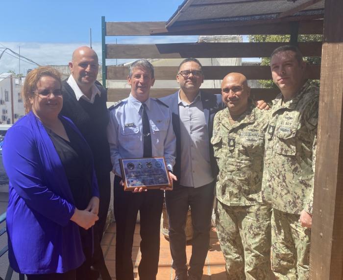 visita del Departamento de Ciberdefensa del Southern Command