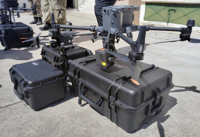 Entrega de drones.