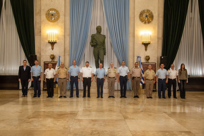 Reunión de interconsulta entre el ESMADE y el Estado Mayor Conjunto de Argentina