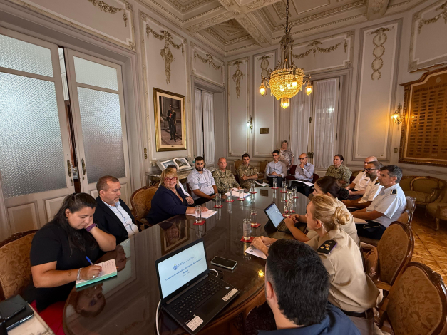 Inauguración de la Comisión Coordinadora del Sistema de Educación Militar