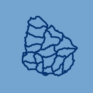Mapa del Uruguay