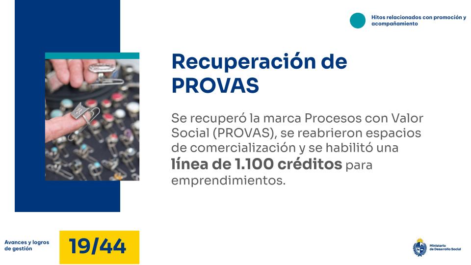 Recuperación de PROVAS