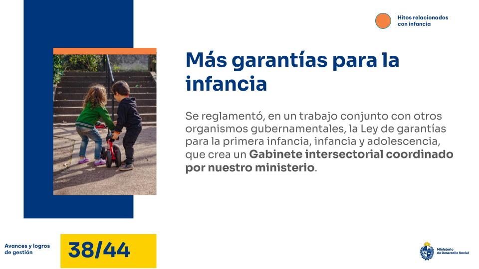 Más garantías para la infancia