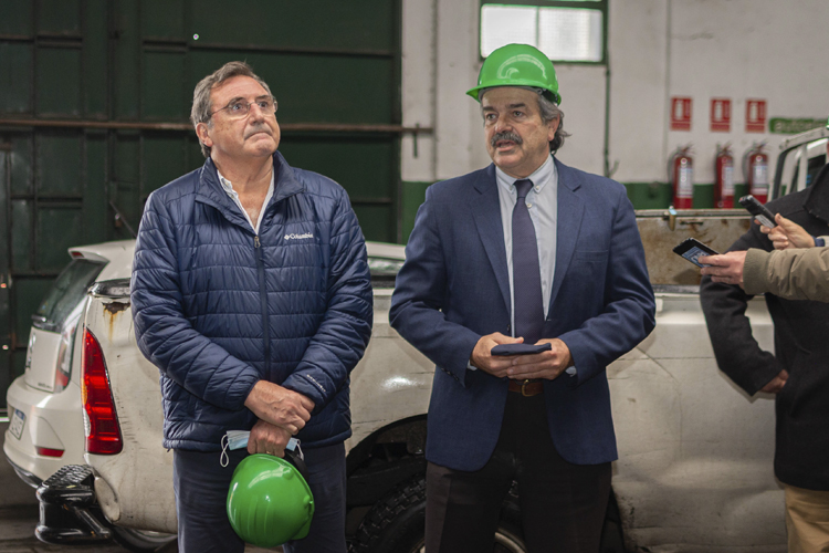 Ministro de Ganadería y subsecretario de Desarrollo Social agradecen a los productores