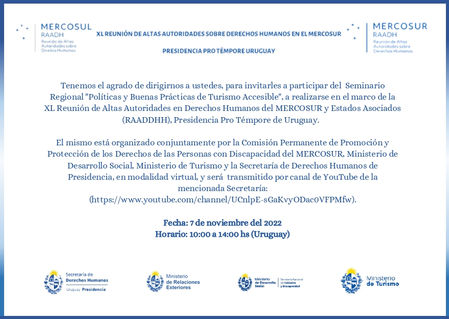 Invitación Seminario