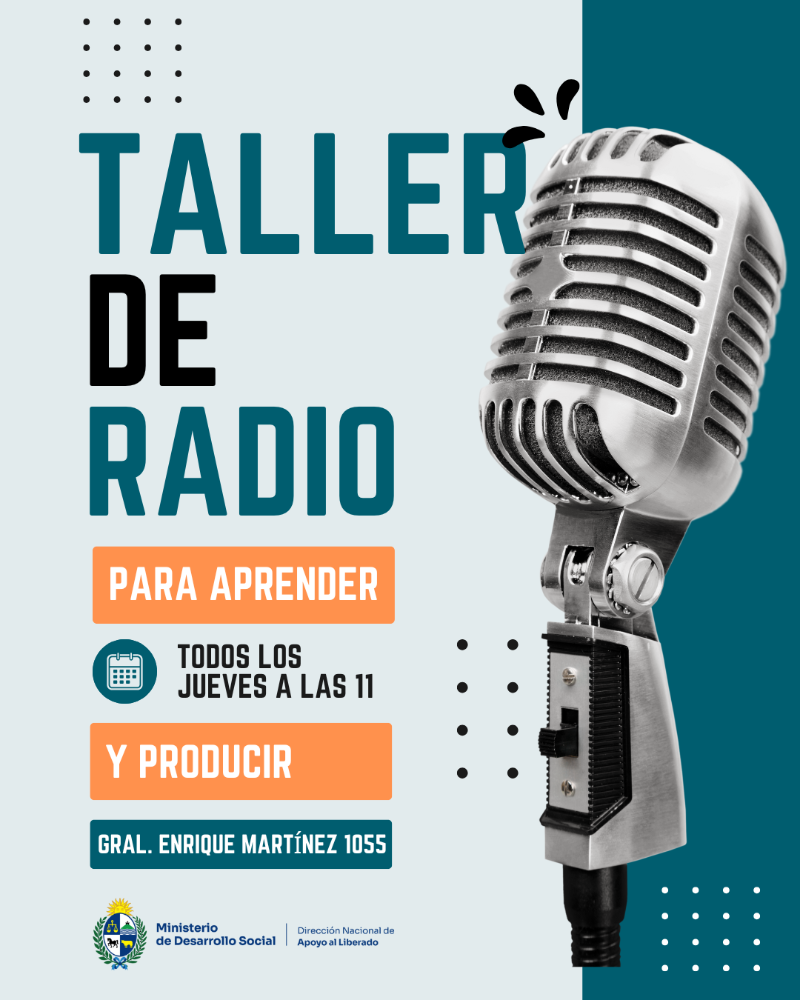 Taller de radio para aprender y producir