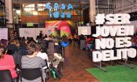 Espacio debate sobre la reforma del proceso penal adolescente en Casa INJU