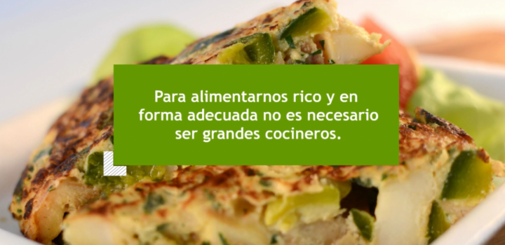 Alimentación, comida sana Mesa familiar donde se ven alimentos saludables
