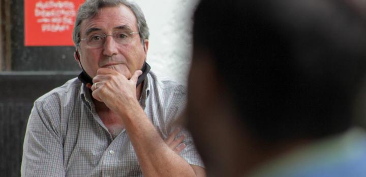 Subsecretario Armando Castaingdebat en la Oficina Tacuarembó