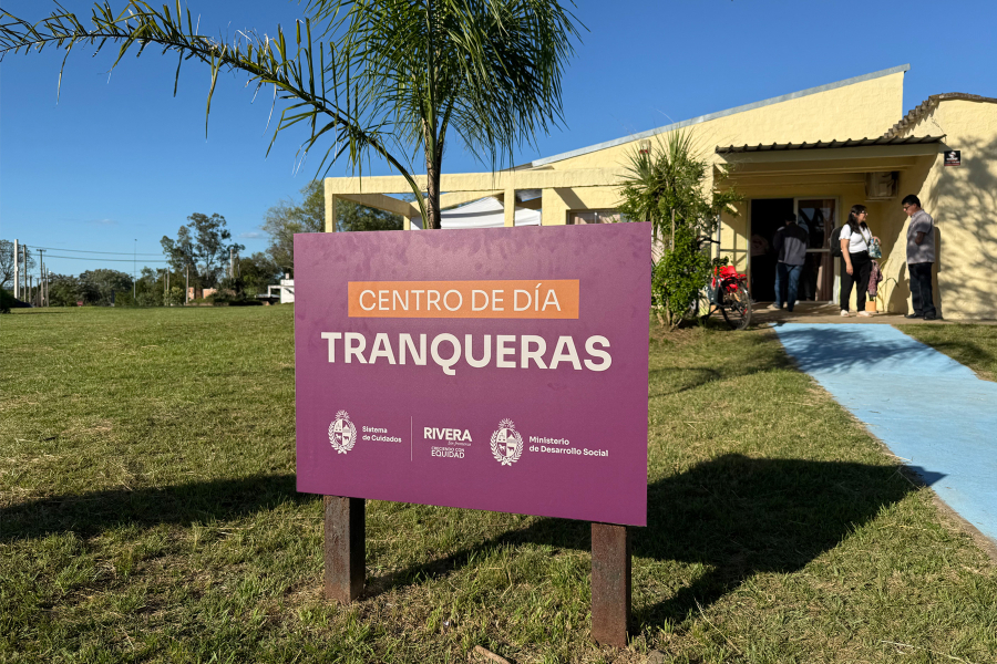 Cartel del centro de día