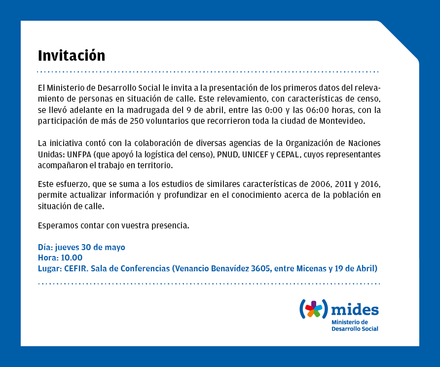 Invitación Invitación