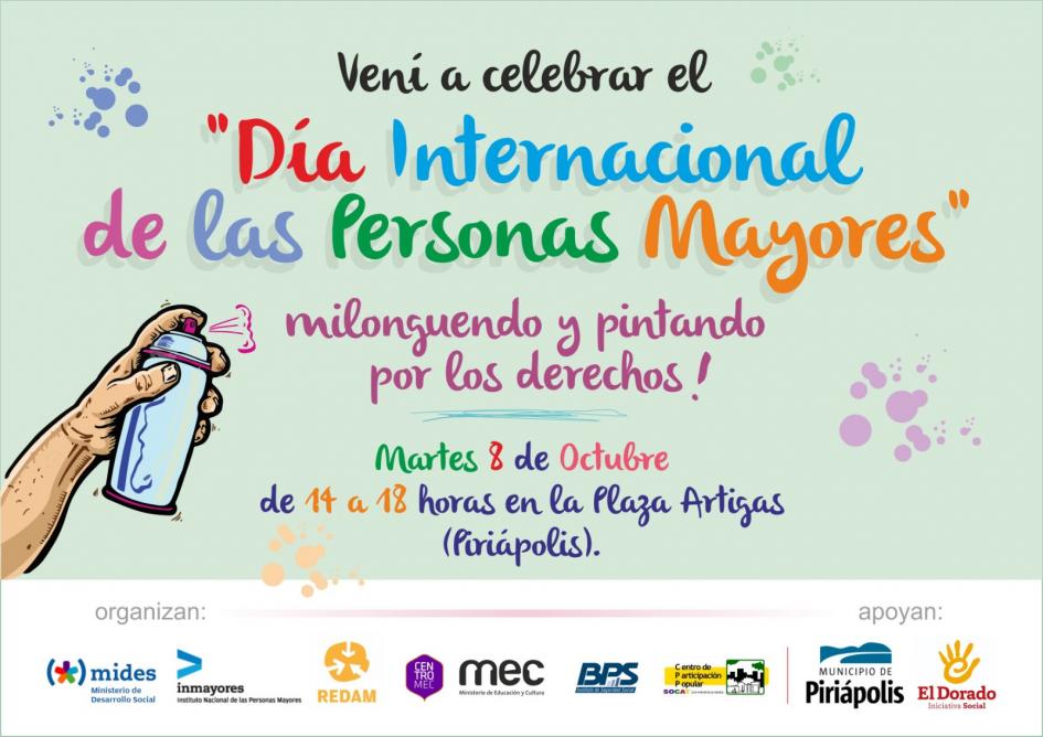 Milongueando por los derechos Afiche de la actividad