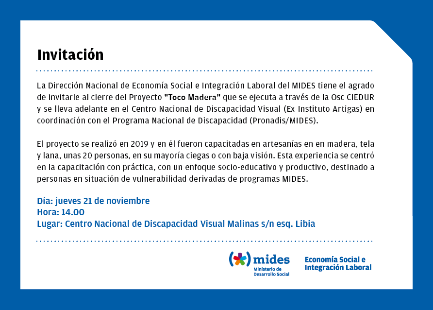Invitación Invitación