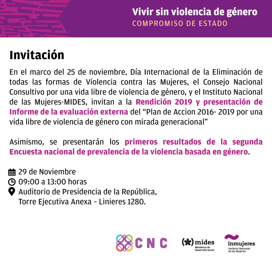 Invitación acto central 