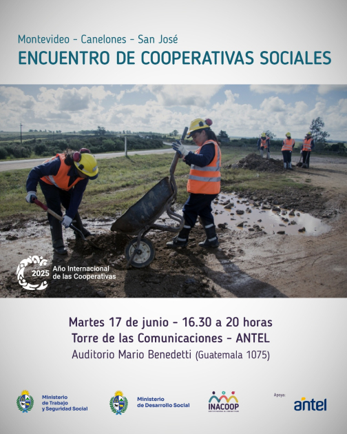 Invitación a evento de Cooperativas Sociales