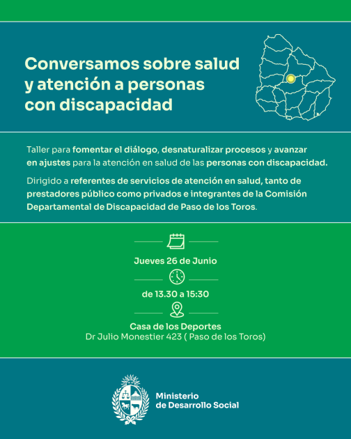 Afiche informativo referente a la actividad.