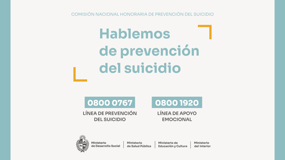 Hablemos de prevención del suicidio