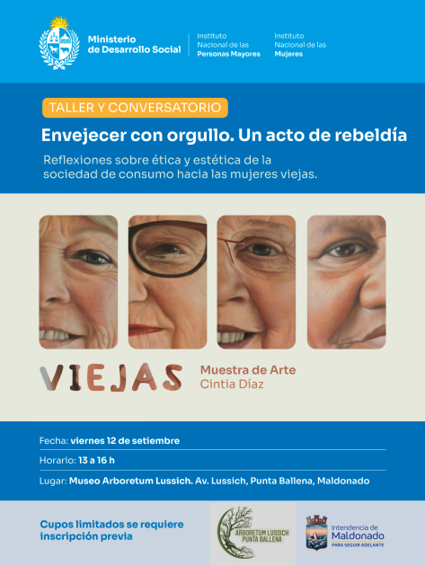 Taller de Expresión Cintia Díaz. Reflexiones sobre ética y estética en la sociedad de consumo, vejez