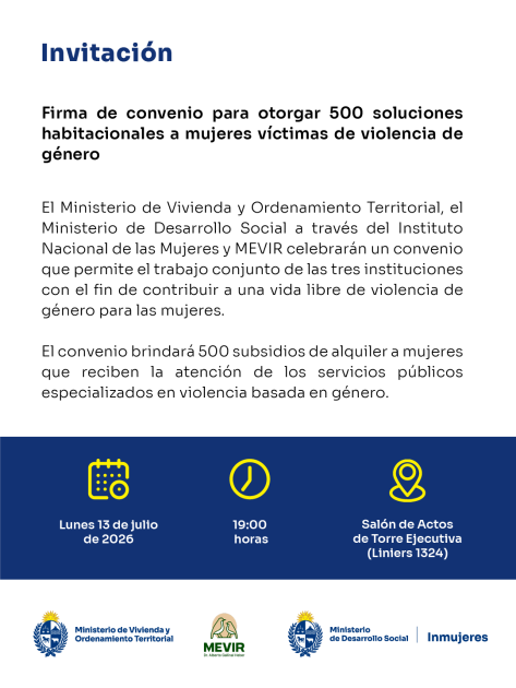 Tarjeta de invitación (todos los detalles están en el texto)