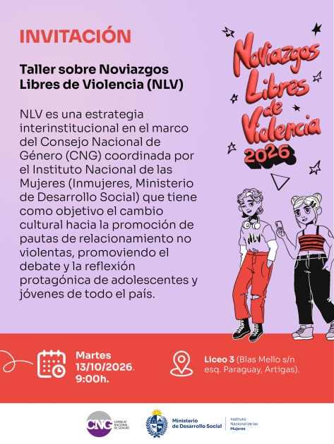 NLV | Taller en Artigas 13/10/2026