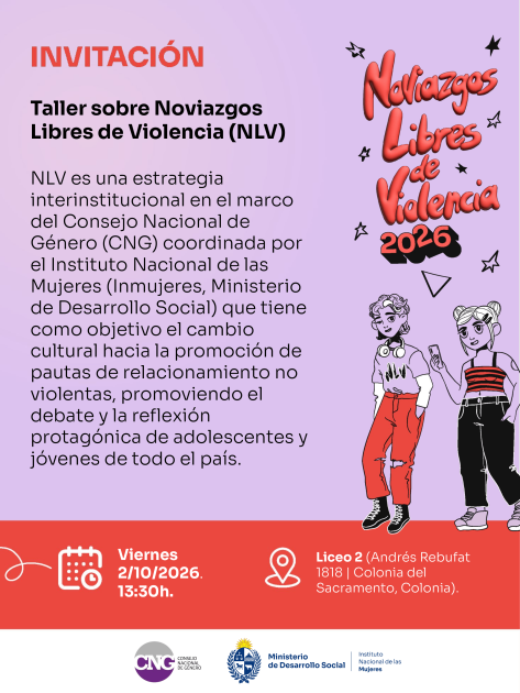 NLV | Taller en Colonia del Sacramento (Colonia) 2/10/2026