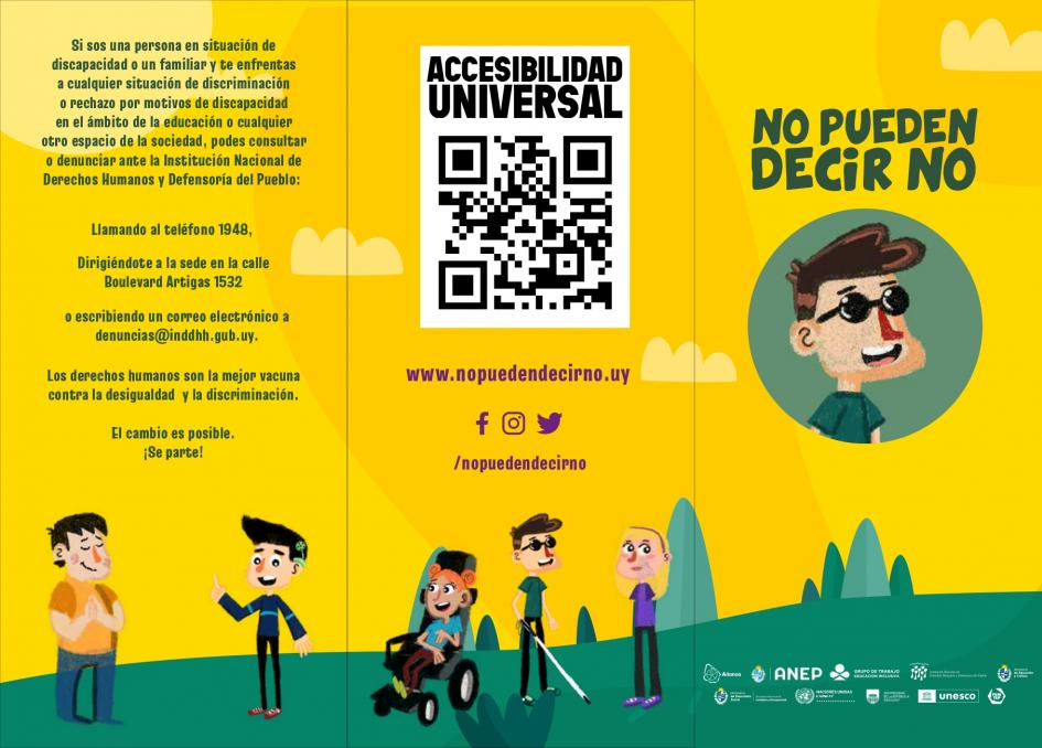 No pueden decir No 1 Folleto No pueden decir No, página 1