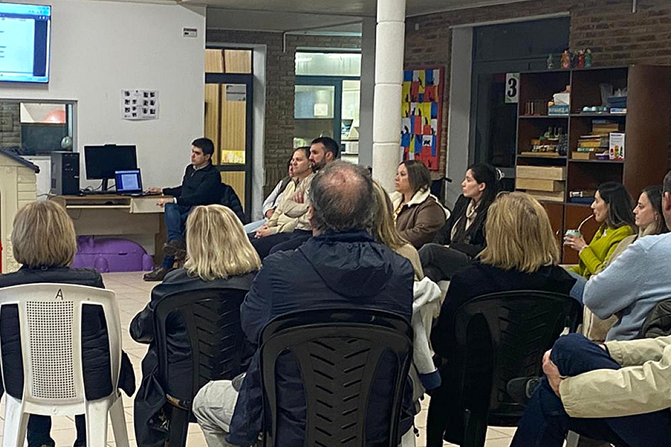Participantes del encuentro en Paysandú. Participantes del encuentro en Paysandú.