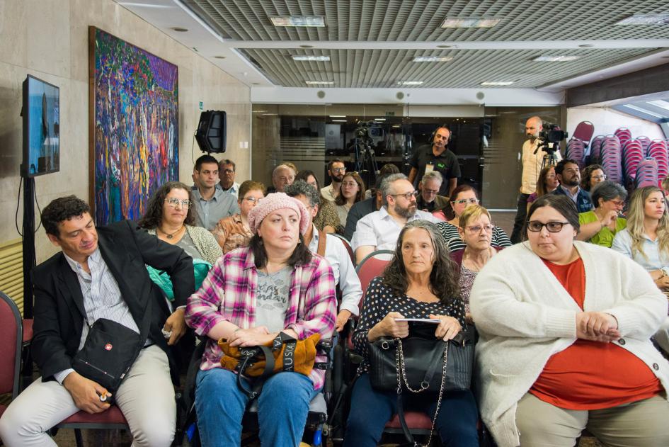 Auditorio en la Sala Acuña de Figueroa Proyecto "El derecho a la igualdad y no discriminación de las personas con discapacidad" 3