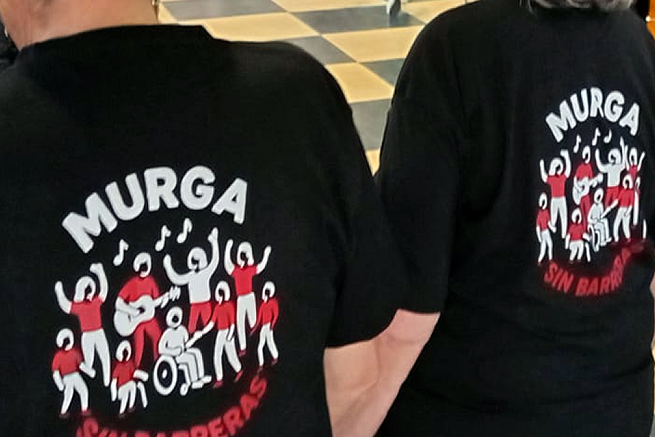 Murga “Sin Barreras”. Murga “Sin Barreras”.